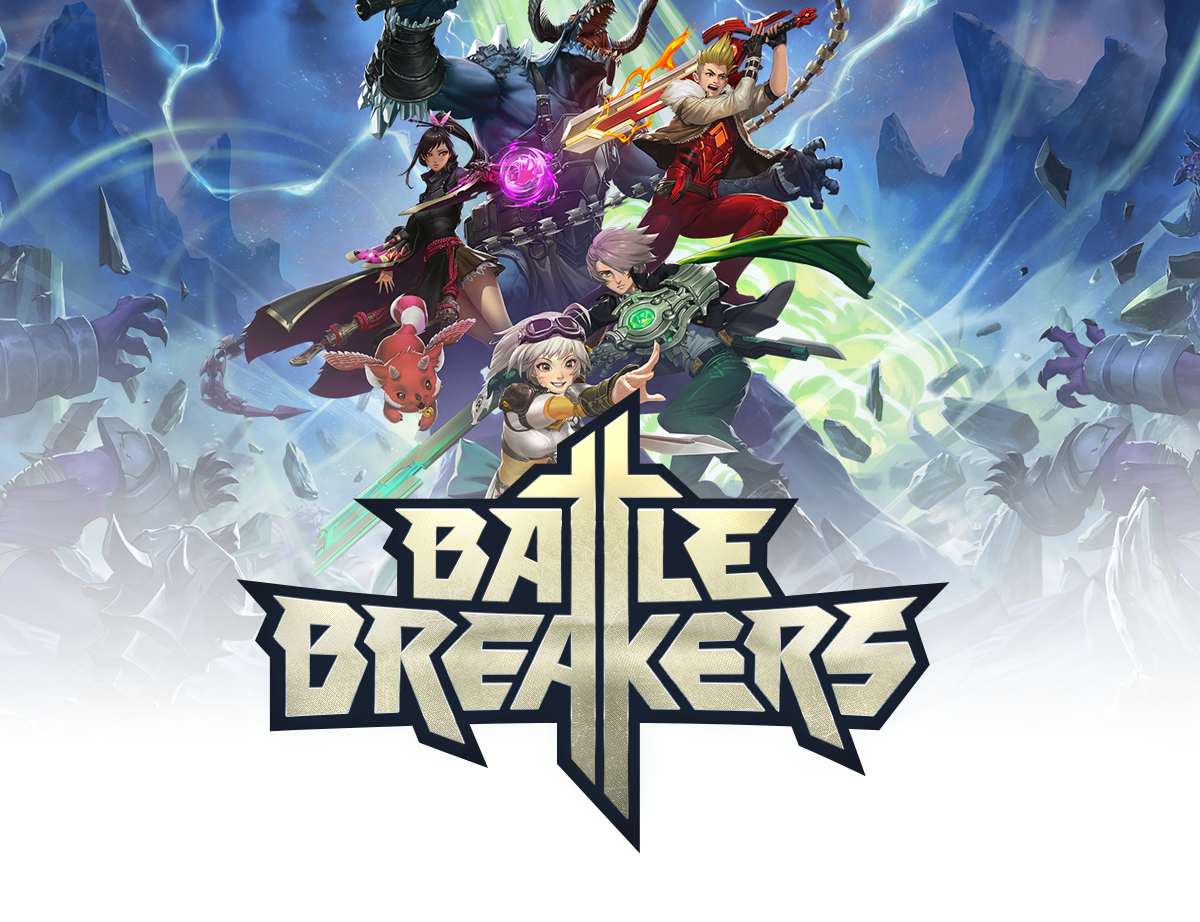 E battle. Игра Battle Breakers. Батл. Обои из игры Battle Breakers. Puzzle Breakers.